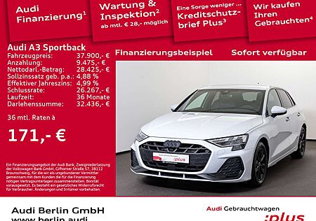 Audi A3 S line 35 TDI S tr. RFK MATRIX NAVI