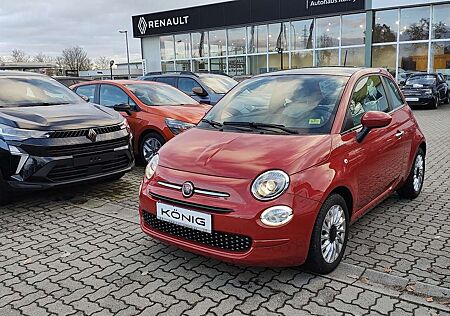 Fiat 500 DOLCEVITA Glasdach, Leder, Allwetterräder