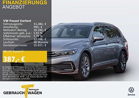 VW Passat Variant Volkswagen GTE DSG KAMERA AHK IQ.LIGHT ST.HE
