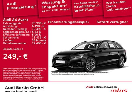 Audi A4 Advanced 35 TFSI S tronic