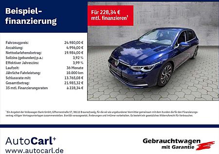 VW Golf Volkswagen VIII Style 1.5 eTSI DSG BusinessPrem. KLIMA LED N