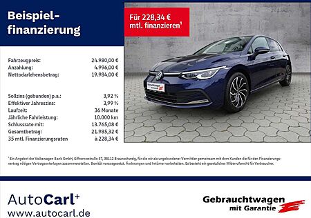 VW Golf Volkswagen VIII Style 1.5 eTSI DSG BusinessPrem. KLIMA LED N