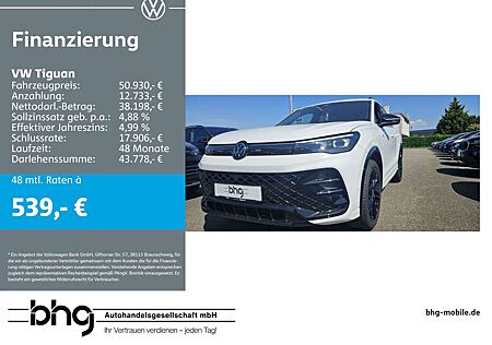 VW Tiguan Volkswagen 2.0 TDI 4MOTION DSG R-Line BlackStyle AHK