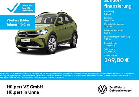 VW Taigo Volkswagen 1.0 LIFE NAVI ALU CARPLAY SITZHEIZUNG LED