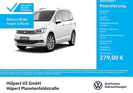 VW Touran Volkswagen 2.0 HIGHLINE 7SITZE AHK CAM ACC LM17 NAVI