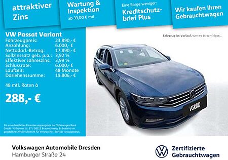 VW Passat Variant Volkswagen Business 2.0 TDI LED KAMERA TRAVE
