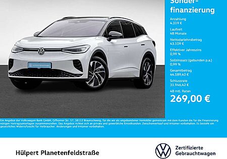 VW ID.4 Volkswagen GTX 4X4 WÄRMEPUMPE PANO AHK CAM ACC LM21