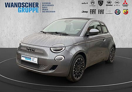 Fiat 500E Cabrio La Prima +Kam.+LED+Spurhalte*