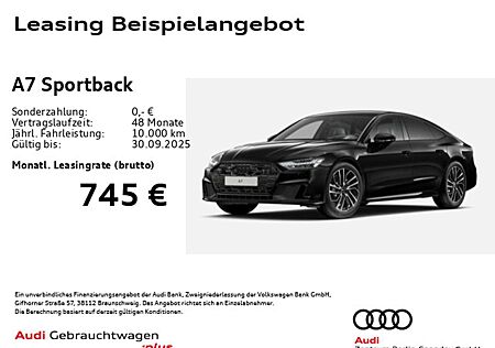 Audi A7 50 TDI qu. S line *PANO*HuD*MATRIX*