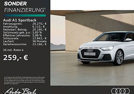 Audi A1 advanced 25TFSI Stronic LED Sitzhei