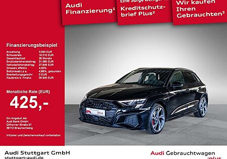 Audi A3 Sportback 45 TFSI e S line AHK ACC Leder virtC
