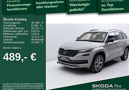 Skoda Kodiaq Sportline 2.0 TSI *4x4*AHK*CARPLAY*MEMORY