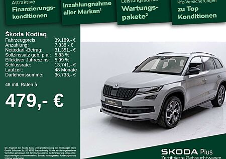 Skoda Kodiaq Sportline 2.0 TSI *4x4*AHK*CARPLAY*MEMORY