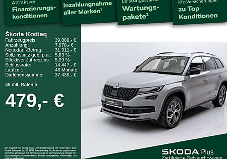 Skoda Kodiaq Sportline 2.0 TSI *4x4*AHK*CARPLAY*MEMORY