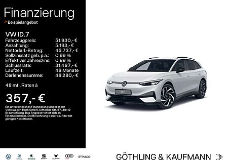 VW ID.7 Volkswagen Tourer Pro 210kW*AHK*IQ-Light*20Zoll*360*UP