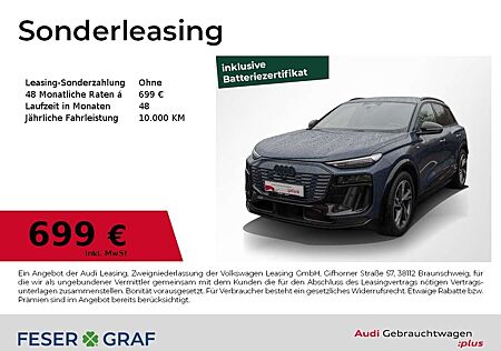 Audi Q6 e-tron Q6 qu. S line /Matrix/Leder/0,25% Besteuerung