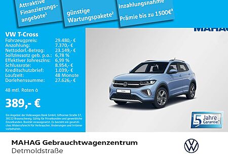 VW T-Cross Volkswagen 1.5 TSI R-Line IQ.LIGHT IQ.DRIVE Navi AH