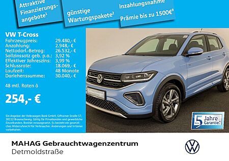 VW T-Cross Volkswagen 1.5 TSI R-Line IQ.LIGHT IQ.DRIVE Navi AH