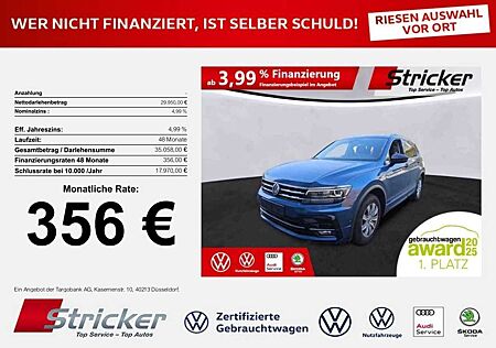 VW Tiguan Allspace Volkswagen R-Line 2.0TDI 356,-ohne Anzahlung Standh. Head-Up