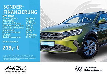 VW Taigo Volkswagen 1.0 TSI Life, LED, App-Connect, Klima, Sit