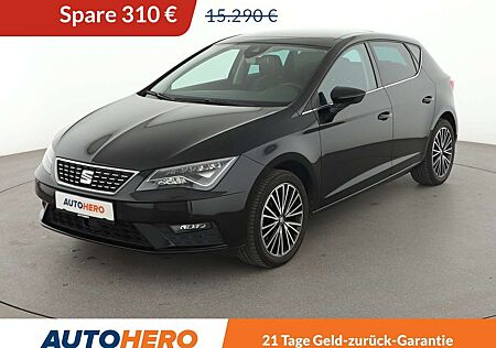 Seat Leon gebraucht kaufen Seat Leon 1.4 TSI Xcellence*NAVI*CAM*SHZ*LED*ACC*PANO*PDC*