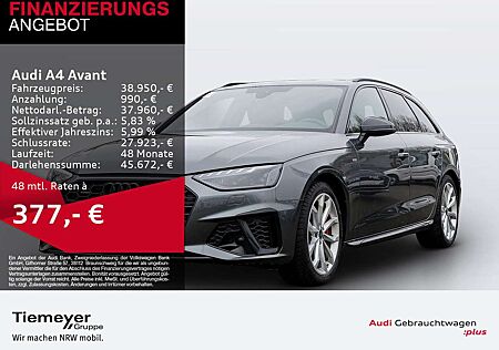 Audi A4 40 TFSI Q 2x S LINE LM19 KAMERA NAVI+ V