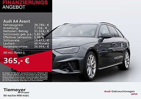 Audi A4 40 TFSI Q 2 x S LINE LM19 KAMERA NAVI+