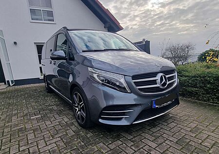 Mercedes-Benz V 250 V250d, lang, AMG, 7-Sitzer, Navi, 2 Schiebetüre