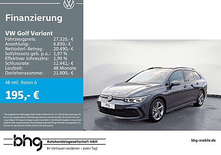 VW Golf Variant Volkswagen 1.5 TSI OPF R-Line AHK LEDplus AppC