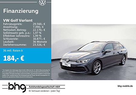 VW Golf Variant Volkswagen 1.5 TSI OPF R-Line AHK LEDplus AppC