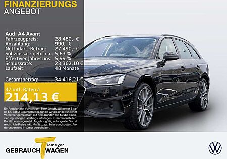 Audi A4 40 TFSI LM19 NAVI+ SITZHZ GRA AHK