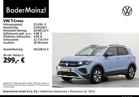 VW T-Cross Volkswagen 1.0 TSI Goal LED ACC 2xPDC Carplay SHZ
