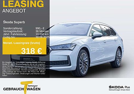 Skoda Superb Combi 1.5 TSI mHEV L&K LM18 AHK LEDER HuD