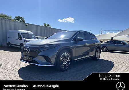 Mercedes-Benz EQS SUV 450+ 22" AHK HuD 360° LEDER-grau/braun