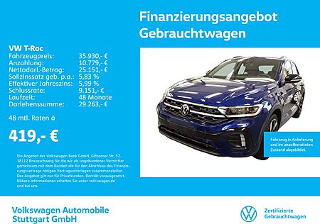VW T-Roc Volkswagen R-Line 2.0 TSI DSG Navi Kamera