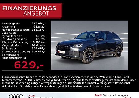 Audi Q7 gebraucht kaufen Audi Q7 50 TDI qu 3x S line MATRIX Pano STHZG AHK 22"