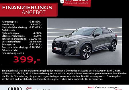 Audi Q3 Sportback 35 TFSI 2x S line LED ACC NAVI KAM