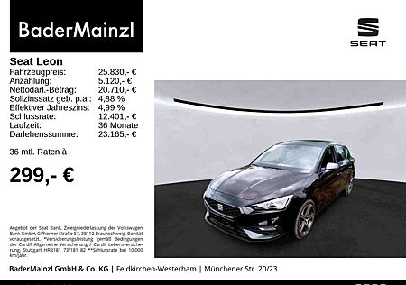 Seat Leon 1.5 TSI DSG FR Kamera Navi Pano Virtual ACC