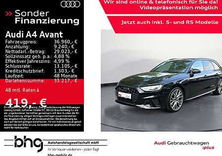 Audi A4 40 TDI quattro S-line LED/AHK/Head-up/K