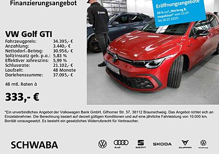 VW Golf GTI Volkswagen Golf VIII GTI 2.0 TSI DSG *Black Style*PANO*19"*