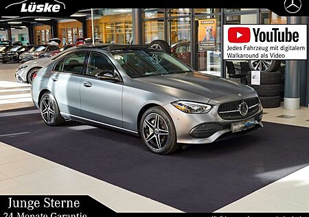 Mercedes-Benz C 400 e 4M AMG Line Night MATT Burmester -43%