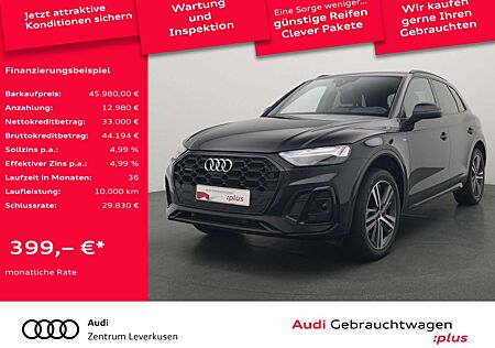 Audi Q5 e quattro S line MATRIX PANO AHK LEDER RAU
