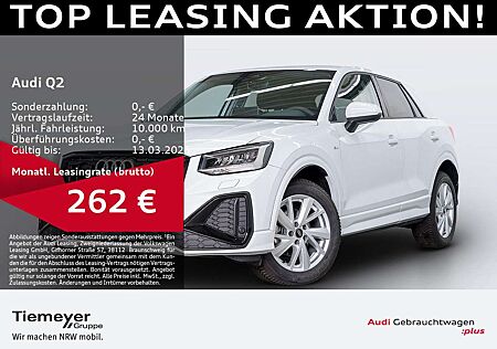 Audi Q2 35 TFSI S LINE LM18 AHK eKLAPPE