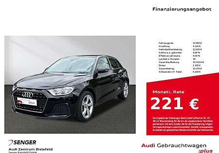 Audi A1 Sportback 25 TFSI smartphone interface