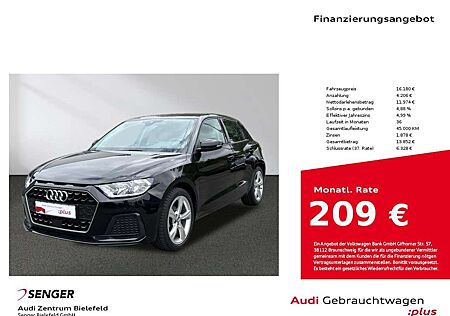 Audi A1 Sportback 25 TFSI smartphone interface