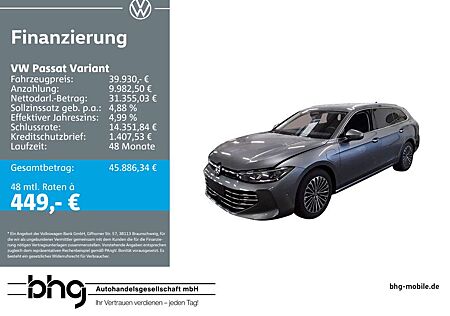 VW Passat Variant Volkswagen 1.5 e-Hybrid OPF DSG Elegance