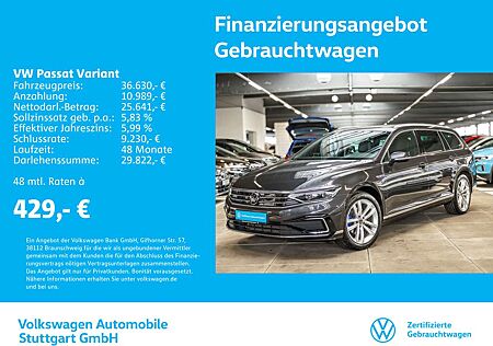 VW Passat Variant Volkswagen GTE 1.4 TSI Hybrid DSG Navi AHK