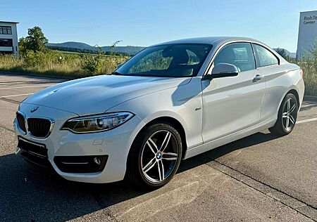 BMW 218d 218 Coupe Sport Line