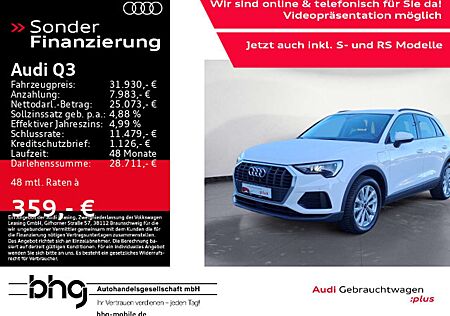 Audi Q3 45 TFSIe S-tronic AHK Virtual el.Heck Sitzhzg
