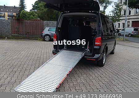 VW T5 Multivan Volkswagen 2.0 TDI DSG Navi AHK Rollstuhlrampe